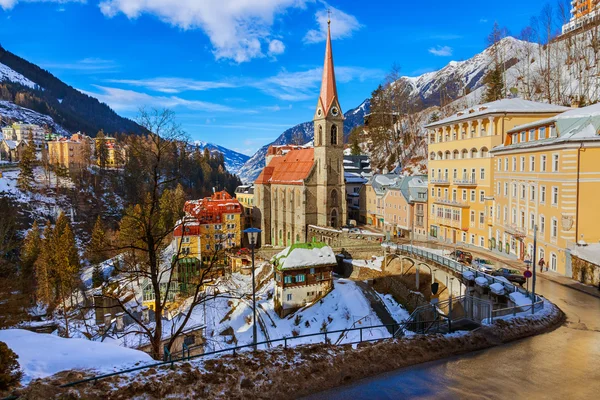 Hory ski resort bad gastein Rakousko — Stock fotografie