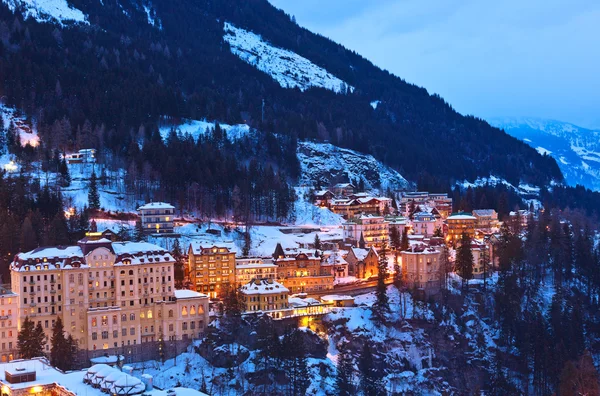 Góry ski resort bad gastein, austria — Zdjęcie stockowe