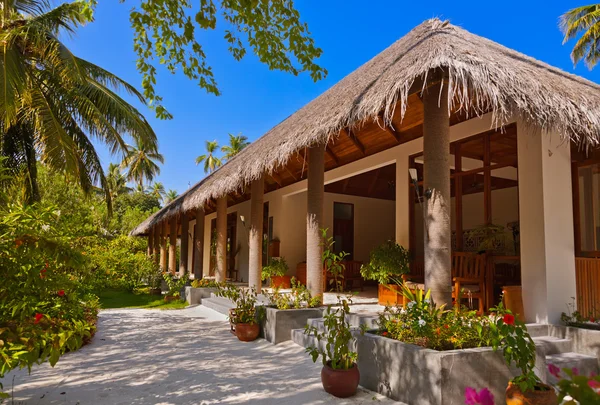 Lobby on Maldives island — Stock Photo, Image