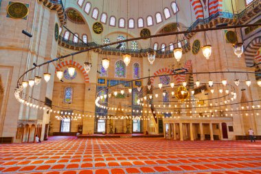 Suleymaniye Mosque in Istanbul Turkey clipart