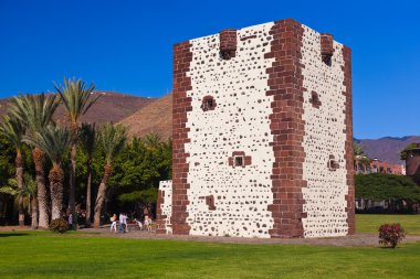 Kule Torre del conde san sebastian - la gomera Adası - cana