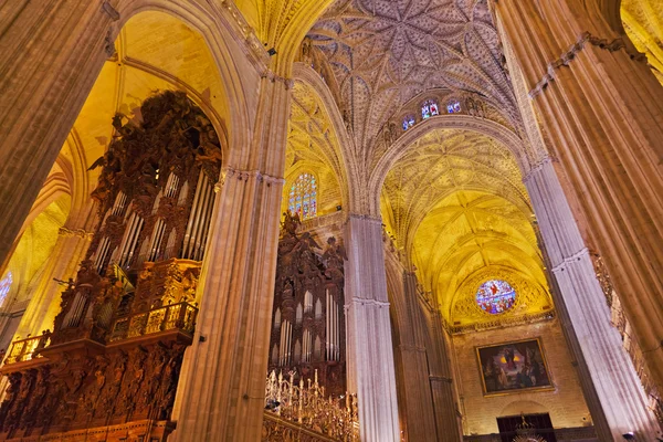 Καθεδρικό ναό la giralda Σεβίλλη Ισπανίας — Φωτογραφία Αρχείου