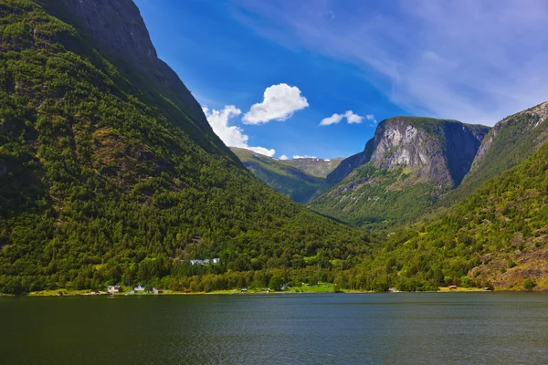 Φιόρδ sognefjord - Νορβηγία — Φωτογραφία Αρχείου