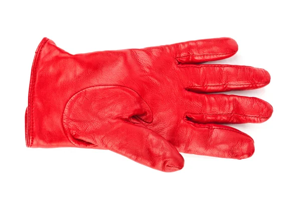 Röda handske — Stockfoto
