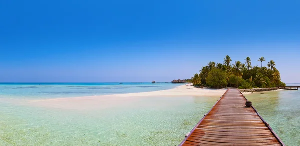 Tropikalne Wyspy Malediwy — Zdjęcie stockowe