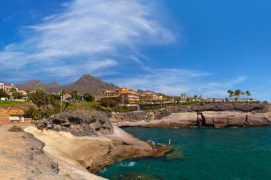 Tenerife adasındaki sahil - Kanarya