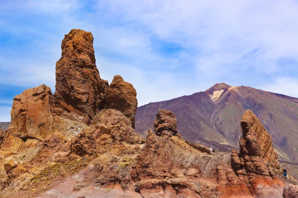 Rock på vulkanen Teide på Teneriffa - Kanarieöarna — Stockfoto