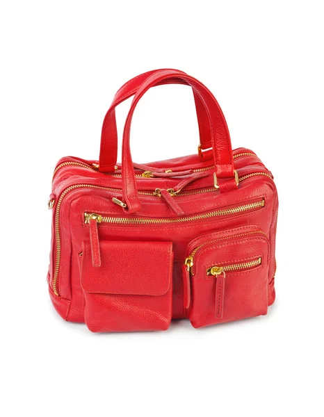 Red handbag — Stock Photo, Image