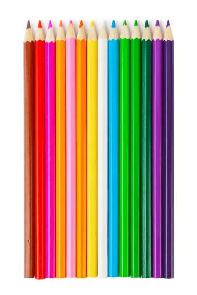 多彩多姿的铅笔 — 图库照片