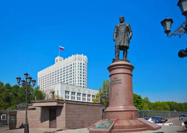 ホワイトハウス - ロシアのモスクワでロシアの政府の中心地 — ストック写真
