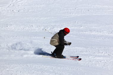 dağlar, kayakçı Kayak resort Innsbruck - Avusturya