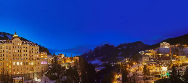 Dağlarda Kayak resort bad gastein, Avusturya — Stok fotoğraf