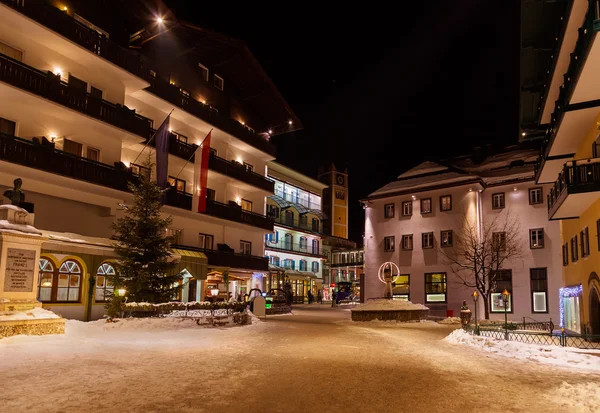 Bergen ski resort bad hofgastein, Oostenrijk — Stockfoto