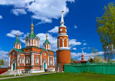Kolomna Kremlin - Rusya - Mosco manastırda Uspensky Brusensky
