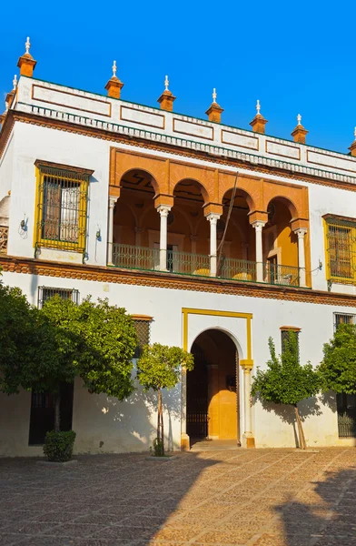 Uteplatsen på Casa de Pilatos - Sevilla Spanien — Stockfoto