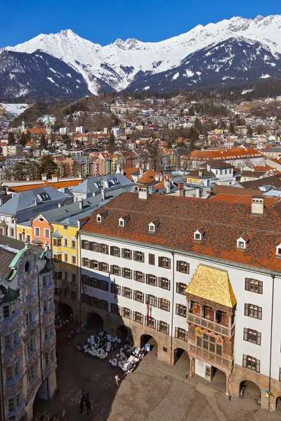 Híres Aranytető - Innsbruck, Ausztria — Stock Fotó