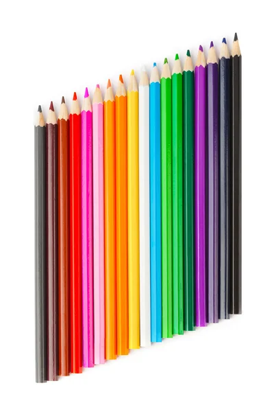 Lápices multicolores — Foto de Stock