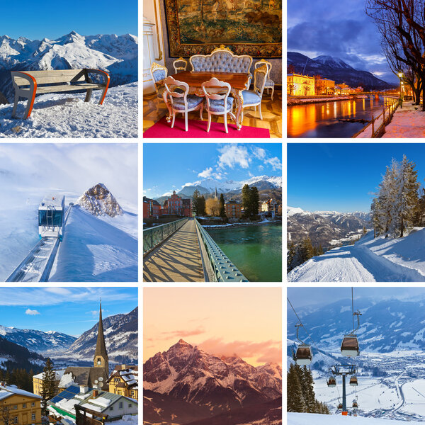 Collage of Austria images