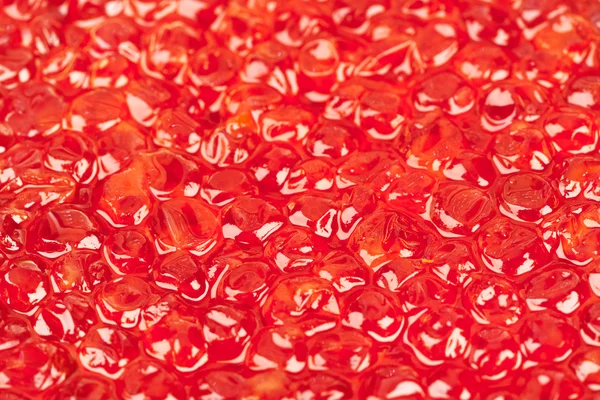 Macro of red caviar — Stock Photo, Image