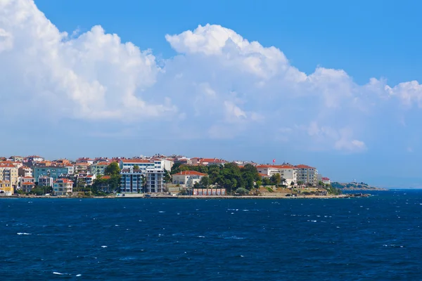 Dardanellen kanaal op Turkije — Stockfoto