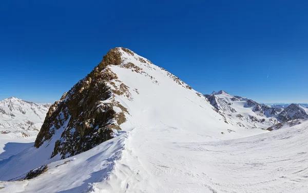 Dağlarda Kayak - Innsbruck Avusturya — Stok fotoğraf