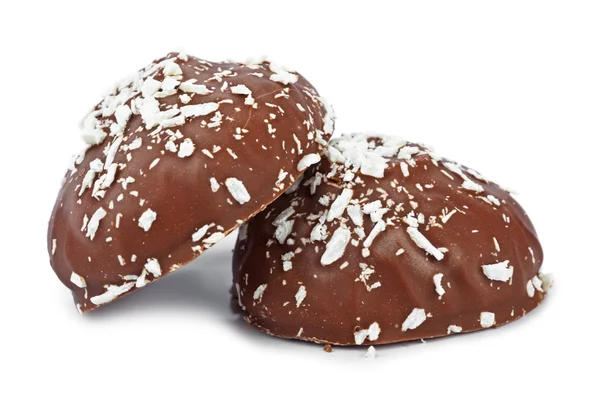 Marshmallows i choklad — Stockfoto