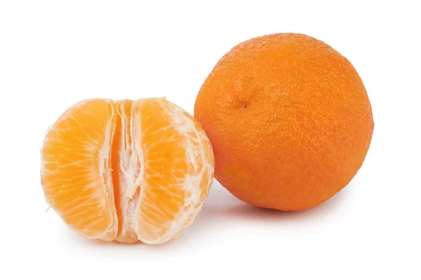 Rijp tangerine of mandarin fruit — Stockfoto