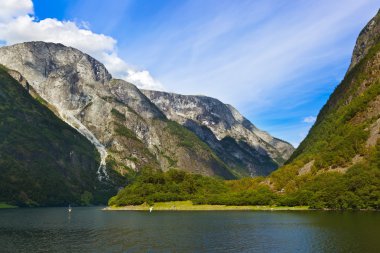 Fjord sognefjord - Norveç