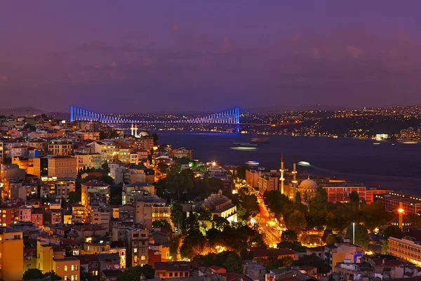 Coucher de soleil Istanbul — Photo