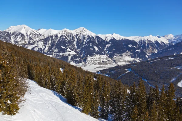 マウンテンスキーリゾートBad Gastein -オーストリア — ストック写真