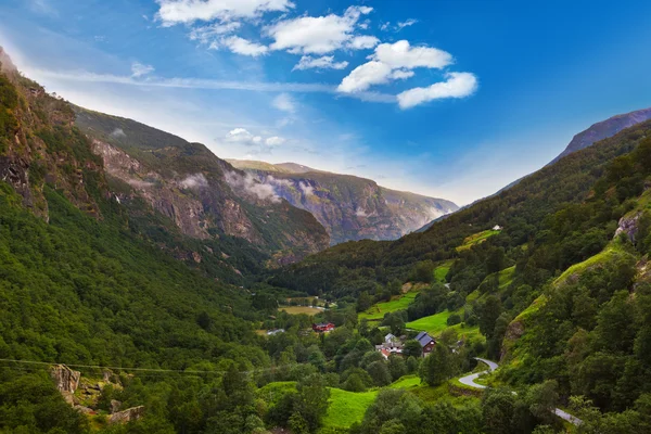 Flam in norwegen — Stockfoto