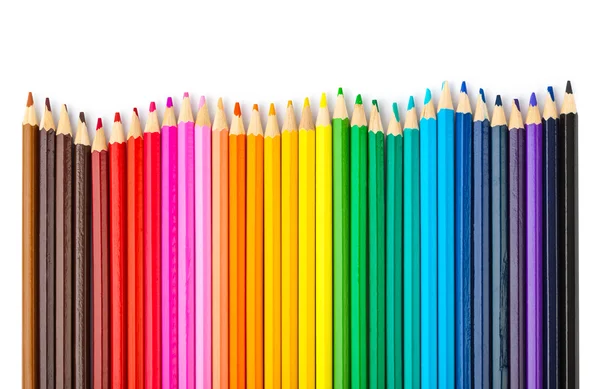 Multicolored pencils — Stock Photo, Image