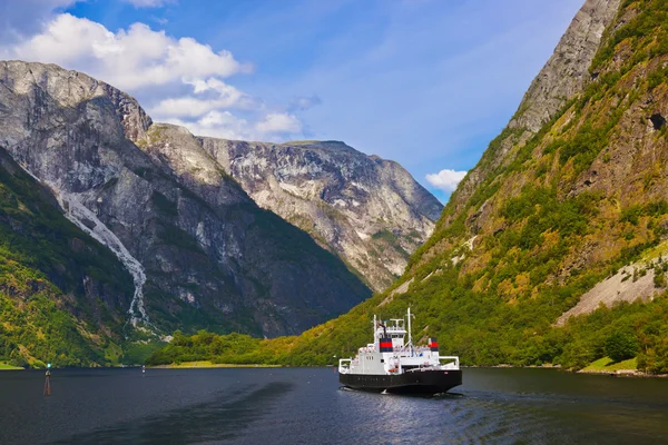 Fiordo Sognefjord - Norvegia — Foto Stock