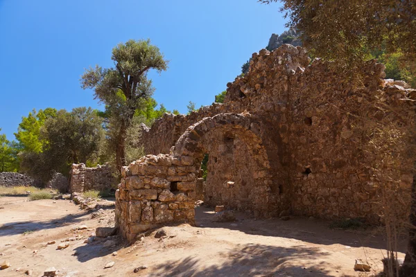 Città vecchia Olympos in Turchia — Foto Stock