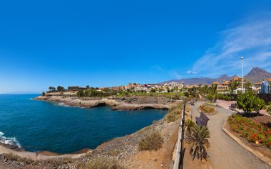 Tenerife adasındaki sahil - Kanarya