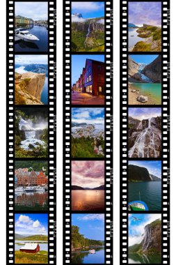 Kare film - Norveç seyahat görüntüler (benim Fotoğraflar)
