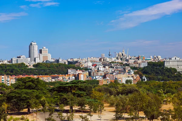 Vista a Madrid España —  Fotos de Stock