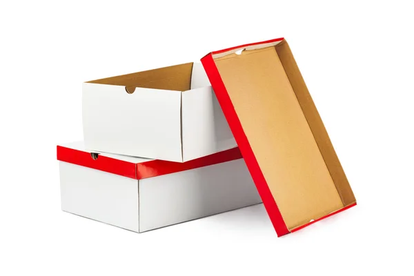 Открытые коробки — стоковое фото