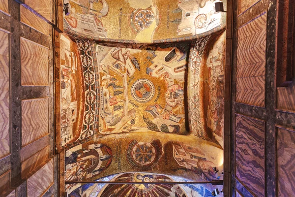 Kariye Müzesi, istanbul Türkiye'de iç Mozaik — Stok fotoğraf
