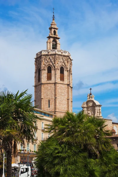 大城市大教堂大教堂-西班牙巴伦西亚 — 图库照片