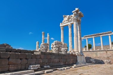 Tapınak trajan, Türkiye'de pergamon acropolis