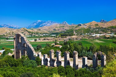 aspendos antalya Türkiye'de su kemeri