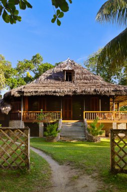 retro dom kolonialny w Seszele