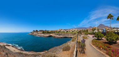 Tenerife adasındaki sahil - Kanarya