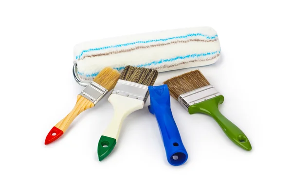Group of paint brushes — Stock Photo, Image