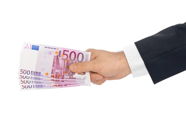 Hand mit Geld — Stockfoto