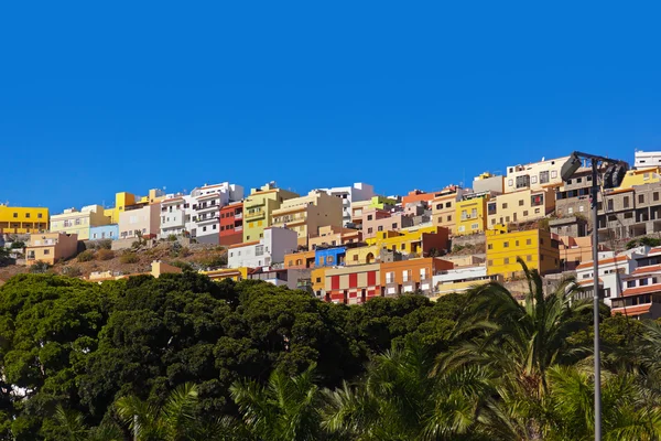 Town San Sebastian - La Gomera Island - Canary — Stock Photo, Image