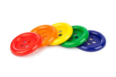 çok renkli düğmeler