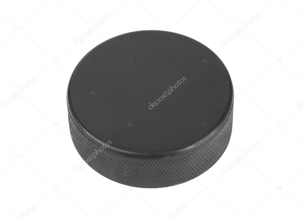 Ice hockey puck Stock Photo by ©Violin 71909653