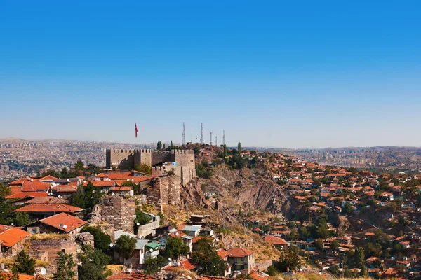 Régi erőd, Ankara, Törökország — Stock Fotó